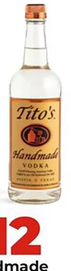 Tito's handmade vodka