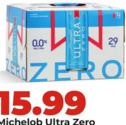 Michelob Ultra Zero at Hy-Vee