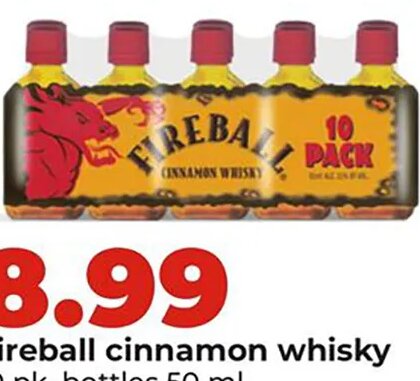 Fireball cinnamon whisky
