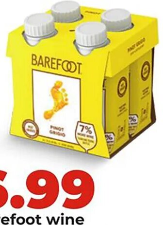 Barefoot wine