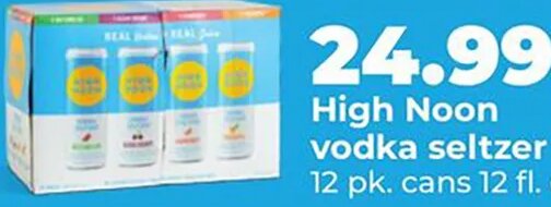 High Noon vodka seltzer at Hy-Vee