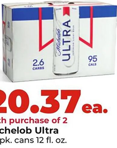 Michelob Ultra at Hy-Vee