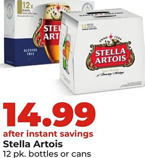 Stella Artois at Hy-Vee