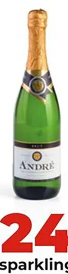 André sparkling wine at Hy-Vee
