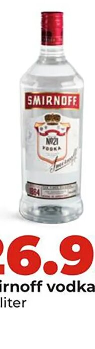 Smirnoff vodka