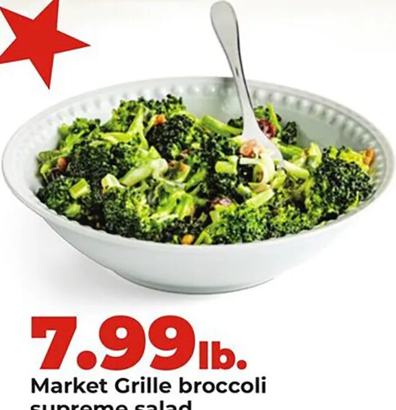Market Grille broccoli supreme salad