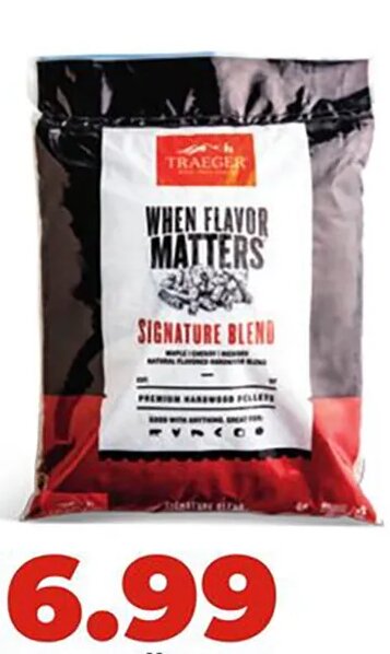 Traeger pellets
