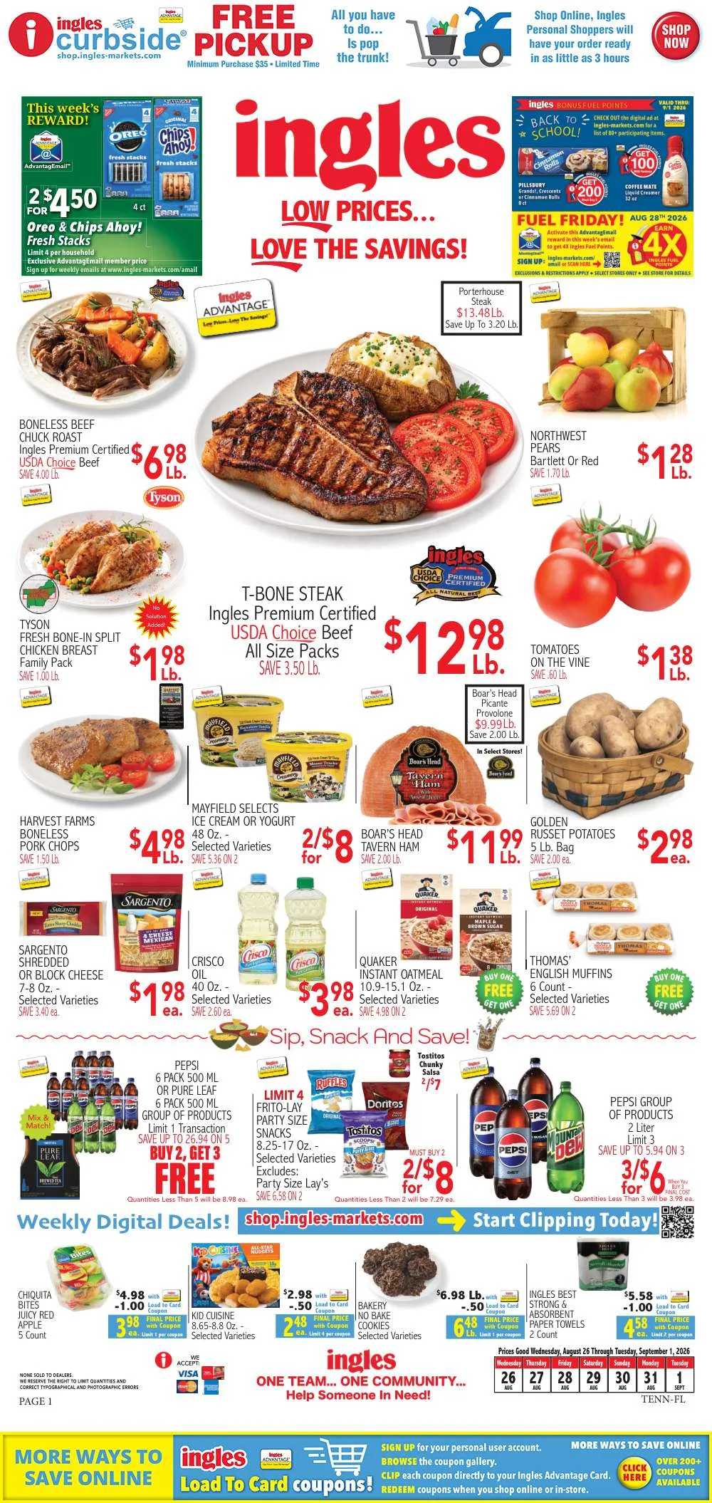 Ingles Weekly Ad Page 1