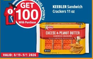 KEEBLER Sandwich Crackers