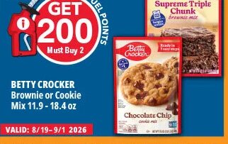 BETTY CROCKER Brownie or Cookie Mix