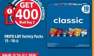 FRITO LAY Variety Packs