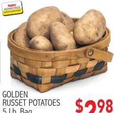 Golden Russet Potatoes
