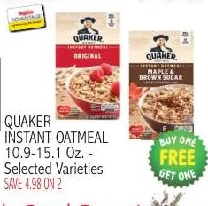 Quaker Instant Oatmeal