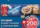 Pillsbury Grands, Crescents or Cinnamon Rolls