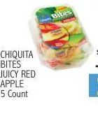 Chiquita Bites Juicy Red Apple at Ingles Markets
