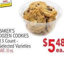 BAKER'S DOZEN COOKIES