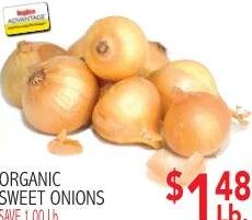 ORGANIC SWEET ONIONS