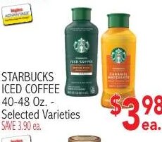 Starbucks Iced Coffee at Ingles Markets