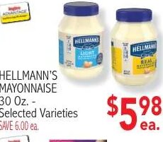 Hellmann's Mayonnaise at Ingles Markets