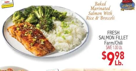 Baked Marinated Salmon at Ingles Markets