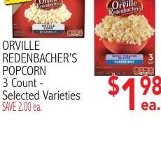 Orville Redenbacher's Popcorn at Ingles Markets