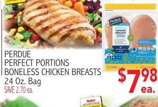 Perdue Perfect Portions Boneless Chicken Breasts at Ingles Markets