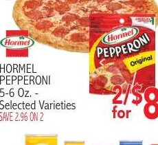 Hormel Pepperoni at Ingles Markets