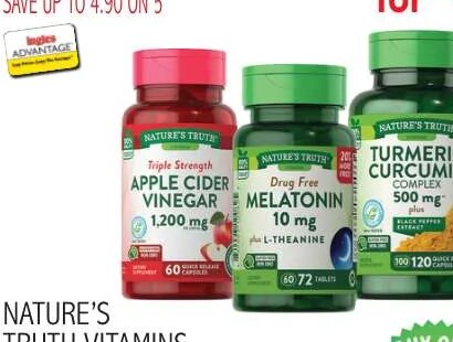 NATURE'S TRUTH VITAMINS