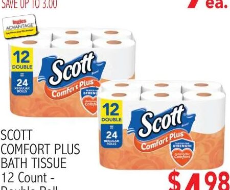 Scott Comfort Plus Bath Tissue at Ingles Markets