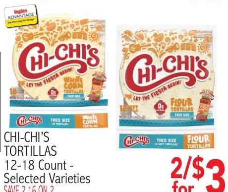 Chi-Chi's Tortillas at Ingles Markets