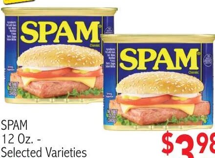 Spam at Ingles Markets