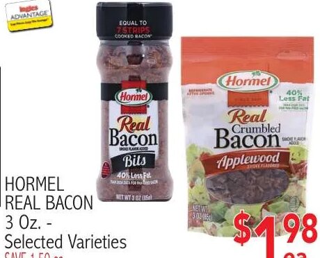 Hormel Real Bacon at Ingles Markets