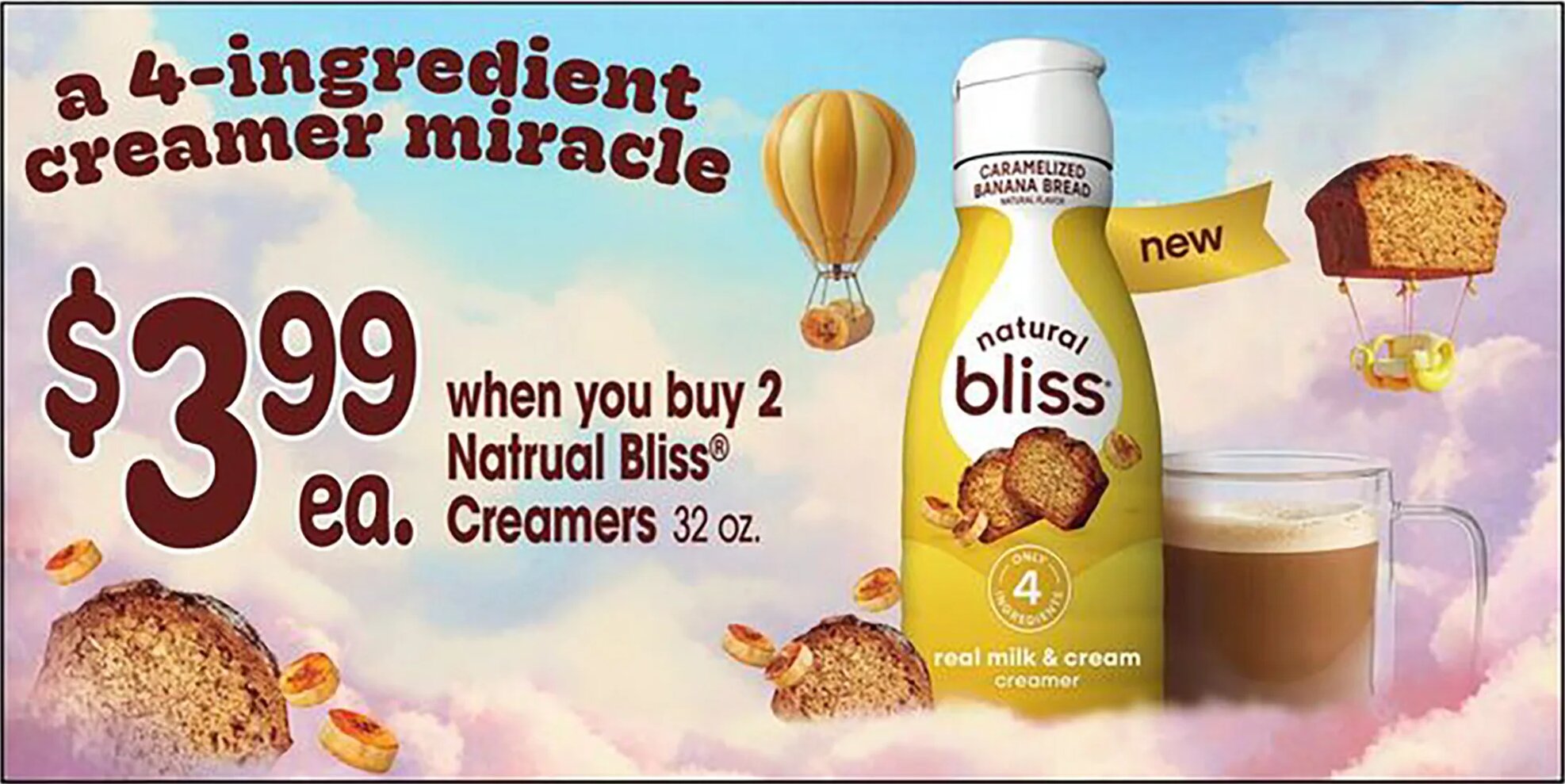 natural bliss Creamers at Jewel-Osco