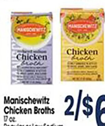 Manischewitz Chicken Broth