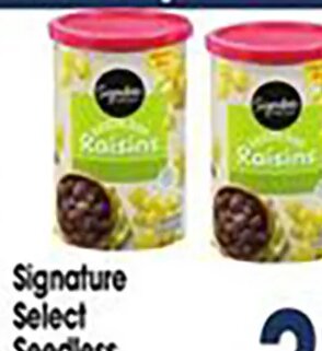 Signature Select Seedless Raisins