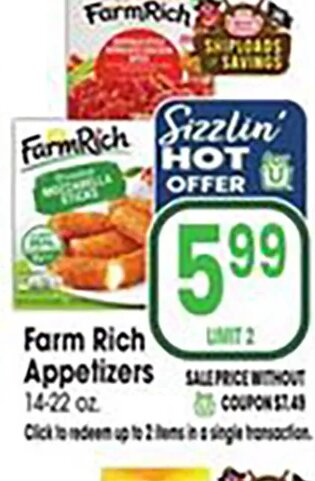 Farm Rich Appetizers