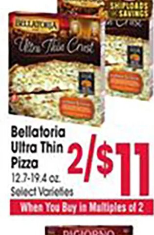 Bellatoria Ultra Thin Pizza at Jewel-Osco