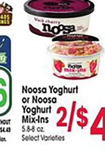 Noosa Yoghurt or Noosa Yoghurt Mix-Ins