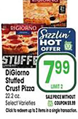DiGiorno Stuffed Crust Pizza at Jewel-Osco