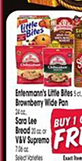 Entenmann's Little Bites / Sara Lee / Brownberry