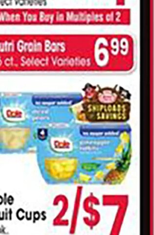 Nutri Grain Bars
