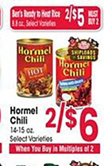Hormel Chili at Jewel-Osco