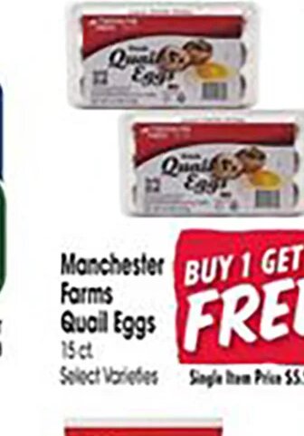 Manchester Quail Eggs