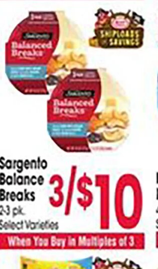 Sargento Balance Breaks at Jewel-Osco
