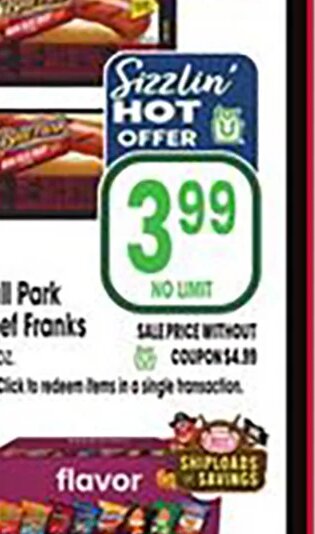 Ball Park Beef Franks at Jewel-Osco