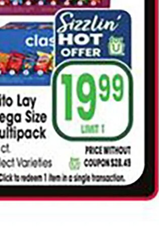 Frito Lay Mega Size Multipack