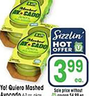 Yo! Quiero Mashed Avocado at Jewel-Osco