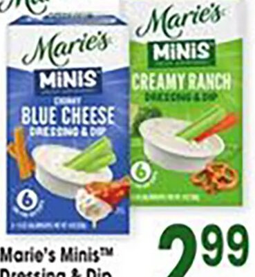Marie's Minis Dressing & Dip