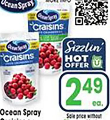 Ocean Spray Craisins