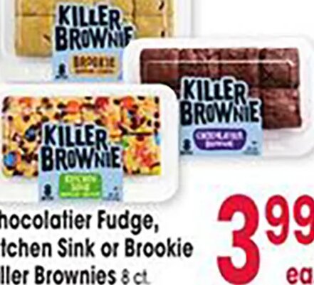 Chocolatier Fudge, Kitchen Sink or Brookie